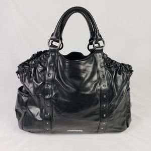 White House Black MARKET Women's Black Studded Bag